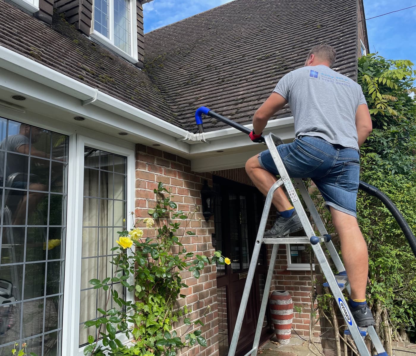 Professional gutter clearance by Andy Jones